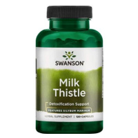 Swanson Milk Thistle (Ostropestřec) - standardizovaný, 250 mg, 120 kapslí