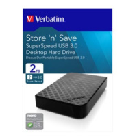 Verbatim externí pevný disk, Store N Save, 3.5