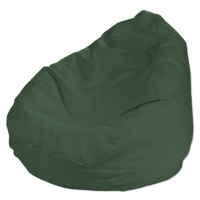 Dekoria Náhradní potah na sedací vak, Forest Green - zelená, pro sedací vak Ø60 x 105 cm, Cotton