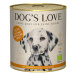 Dog's Love Bio krůtí maso s amarantem, dýní a petrželkou 6 × 800 g