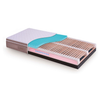 Ortopedická matrace JELÍNEK SÁRA Boxspring EMBRACE pěna 25 cm Rozměr: 100x210 cm, Potah: Morriso