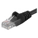 PREMIUMCORD Patch kabel UTP RJ45-RJ45 CAT5e 3m černá