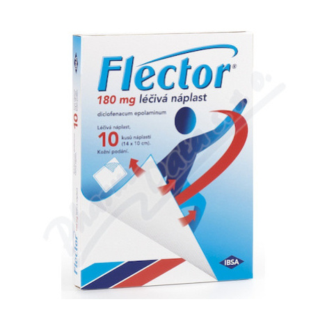 FLECTOR 180MG léčivé náplasti 10