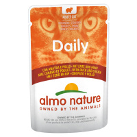 Almo Nature Daily Menu Pouch 12 x 70 g – výhodné balení - kachna a kuře