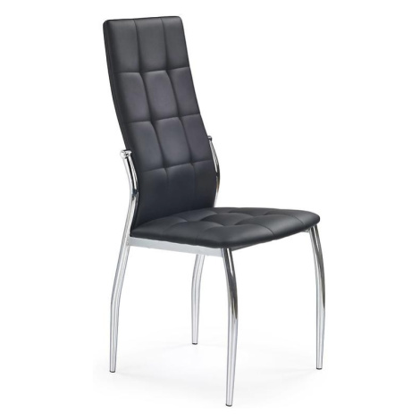 Židle K209 kov/eko kůže černá 43x54x101 BAUMAX