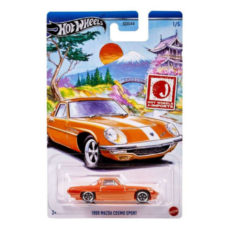 Mattel hot wheels j-imports 1968 mazda cosmo sport 1/5