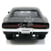 Autíčko na dálkové ovládání RC Dodge Charger 1970 Fast & Furious Jada černá délka 18 cm 1:24