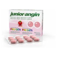 Junior-angin pastilky pro děti 24ks