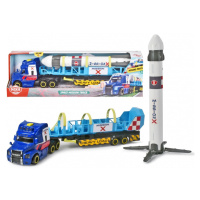 DICKIE CITY Nákladní auto s raketou Space Mission Truck 41cm