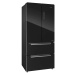 Concept Americká lednice LA6983bc BLACK