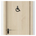 Označení dveří ze dřeva - Zdravotně postižený