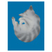 Ilustrace Silver cat portrait, Little Dean, (30 x 40 cm)