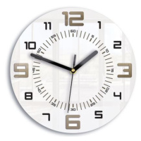 ModernClock Nástěnné hodiny Armando bílé