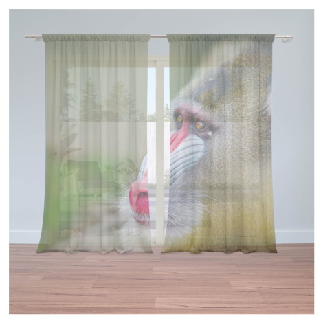 Záclony Mandril: 2ks 150x250cm