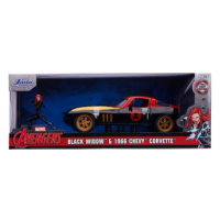 Auto Marvel Black Widow Chevy 1966 1:24 Dickie