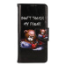 TopQ Pouzdro Motorola Moto G54 5G knížkové Don't Touch méďa 121338