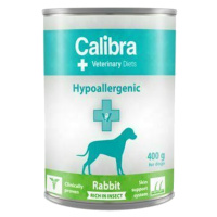 CALIBRA Vet. Diets Hypoallergenic konzerva pro psy Rabbit&Insect 400 g