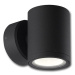 McLED LED svítidlo Verona R, 7W, 3000K, IP65, černá barva