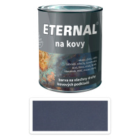 ETERNAL Na kovy - antikorozní barva na kov 0.7 l Kovářská tmavě šedá 454