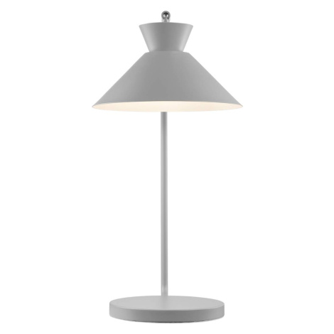 Nordlux Stolní lampa Dial z kovu, šedá