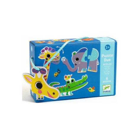 Duo puzzle Articulo Animals DJECO