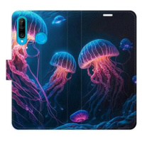 iSaprio flip pouzdro Jellyfish pro Huawei P30 Lite