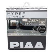 PIAA Hyper Arros 3900K HB4 + 120% zvýšený jas, 2ks