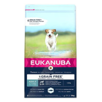 EUKANUBA Adult Small & Medium Breed Grain Free Ocean Fish 3 kg