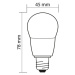 LED žárovka E27 McLED 4,8W (40W) teplá bílá (2700K) ML-324.033.87.0