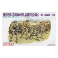 Model Kit figurky 6055 - BRITISH COMMONWEALTH TROOPS (NW EUROPE 1944) (1:35)