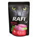 Rafi Cat Grain Free - Bezlepková kapsička s telecím masem pro kočky 100g