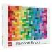 Puzzle Lego 1000 dílků Lego Rainbow Bricks