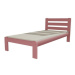 Jednolůžková postel VMK001A 90 růžová
