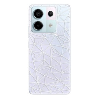 iSaprio Abstract Triangles 03 - white - Xiaomi Redmi Note 13 Pro 5G / Poco X6 5G