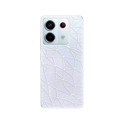 iSaprio Abstract Triangles 03 - white - Xiaomi Redmi Note 13 Pro 5G / Poco X6 5G