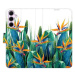 iSaprio Flip pouzdro Exotic Flowers 02 pro Samsung Galaxy A35 5G