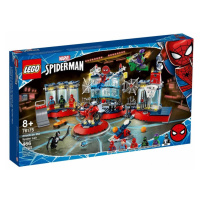 Lego® super heroes 76175 útok na pavoučí doupě