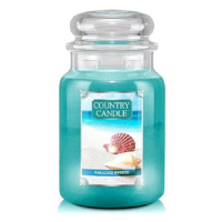 Country Candle Svíčka ve skleněné dóze, Rajský vánek, 680 g