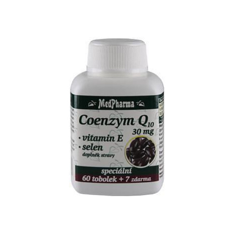Medpharma Coenzym Q10 30mg+vit.e+selen Tbl.67