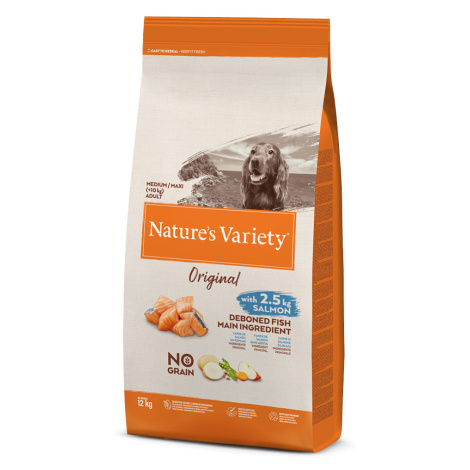 Nature's Variety Original No Grain Medium Adult losos - 12 kg Nature’s Variety