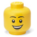 LEGO® úložná hlava (velikost L) - šťastný chlapec