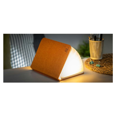 LED stolní lampa s textilním stínidlem (výška 2,5 cm) Harmony – Gingko