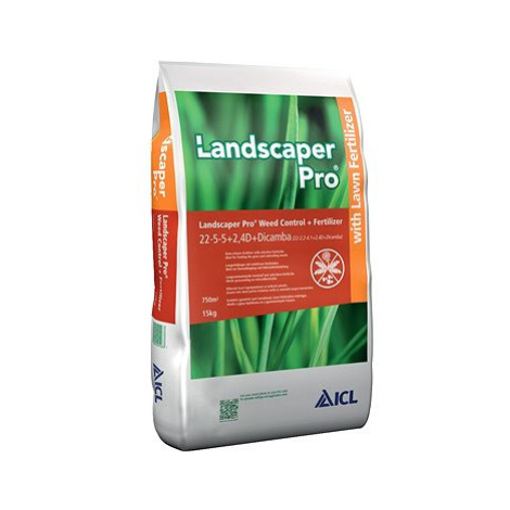 ICL LANDSCAPER PRO Trávníkové hnojivo - proti plevelům WEED CONTROL 2v1, 15Kg Zafido
