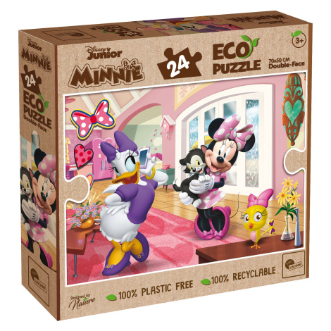 Minnie a Daisy ECO-Puzzle 24 2v1 70x50cm LISCIANI