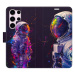 iSaprio Flip pouzdro Neon Astronaut 02 pro Samsung Galaxy S23 Ultra