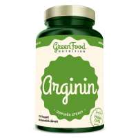 GreenFood Nutrition Arginin 120 kapslí