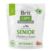 Brit Care Dog Sustainable Senior 1kg sleva