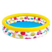 Bazén barevný - vlnky 168 x 38 cm, INTEX, W158449
