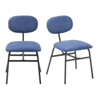 Sada 2ks Židlí Pino Modrá