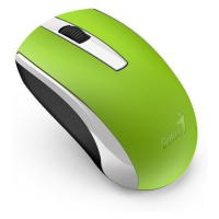 GENIUS myš ECO-8100/ 1600 dpi/ dobíjecí/ bezdrátová/ zelená